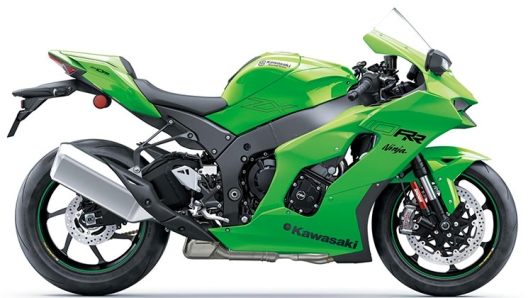 La ZX-10RR è disponibile esclusivamente in livrea Lime Green