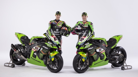 La livrea 2023 della Kawasaki ufficiale di Rea e Lowes