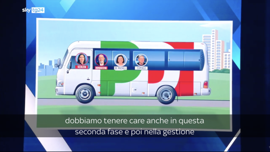 Il camper del Pd per Elly Schlein