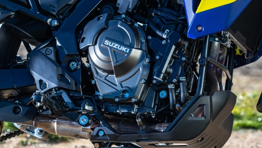 Il motore bicilindrico della Suzuki V-Strom 800DE