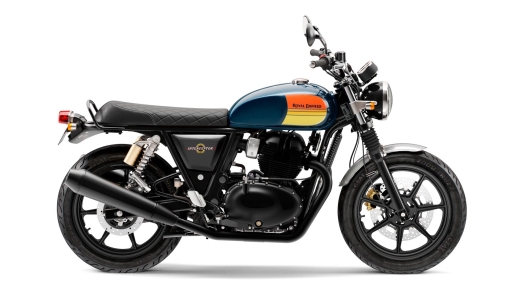 La Interceptor 650 nella nuova colorazione Barcelona Blue