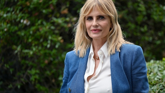 L'attrice Isabella Ferrari durante il photocall della serie televisiva Rai ''Sei donne - Il mistero di Leila'', Roma, 23 febbraio 2023. ANSA/ETTORE FERRARI