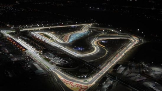 Il circuito di Sakhir dove si correrà in notturna