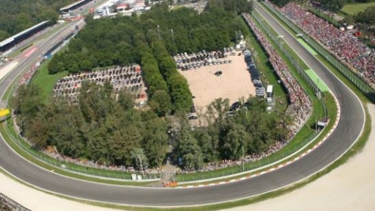 Uno scorcio della pista di Monza