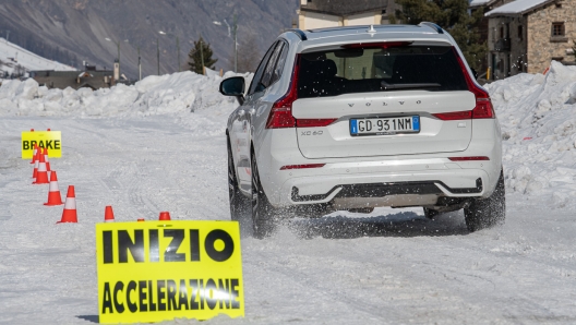 Anche la prova di accelerazione e frenata ha messo in evidenza importanti differenze