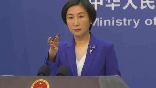 FILE - Chinese Foreign Ministry spokesperson Mao Ning gestures during a press conference at the Ministry of Foreign Affairs in Beijing, Thursday, Oct 13, 2022. China lashed out Wednesday, March 1, 2023, at a new U.S. House committee dedicated to countering Beijing, demanding its members ?discard their ideological bias and zero-sum Cold War mentality.? (AP Photo/Liu Zheng, File)