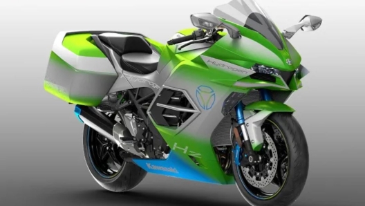 Kawasaki continua a credere nei motori termici alimentati a idrogeno