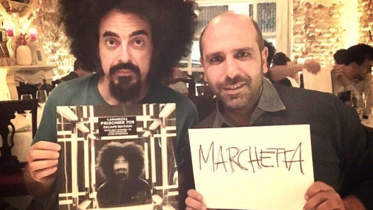 Checco Zalone e Caparezza - Facebook/Checco Zalone