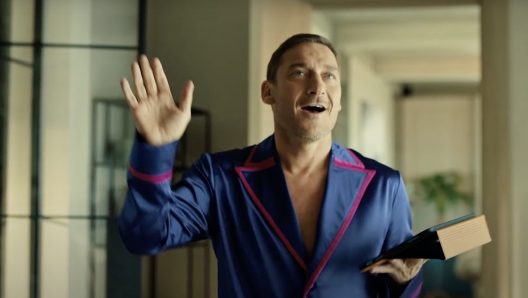 Totti e lo spot dei materassi