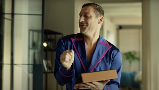 Totti e lo spot dei materassi