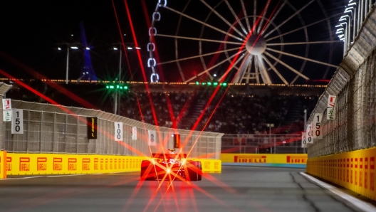 epaselect epa10530825 Japanese driver Yuki Tsunoda of AlphaTauri in action during qualifying for the Formula One Grand Prix of Saudi Arabia at the Jeddah Corniche Circuit, Saudi Arabia, 18 March 2023. The Formula One Grand Prix of Saudi Arabia will take place on 19 March.  EPA/STR