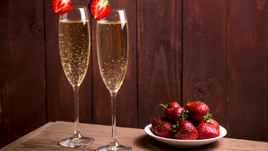 Fragole e champagne