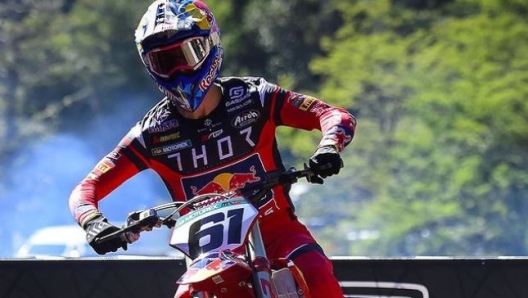 Jorge Prado in azione con GasGas (Instagram MXGP)