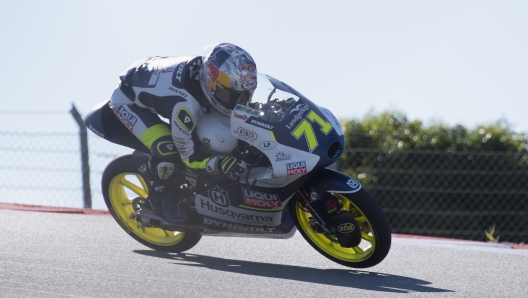 Ayumu Sasaki in azione a Portimao. GETTY