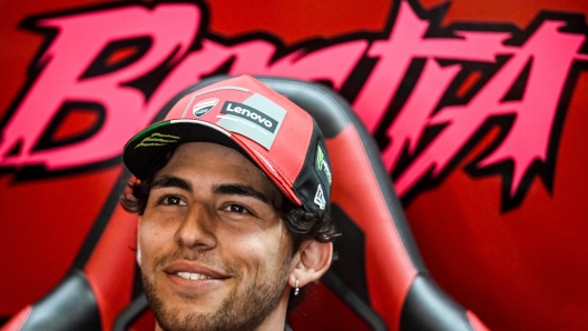 Enea Bastianini, primo anno alla Ducati ufficiale. AFP