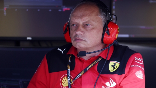 Frederic Vasseur, team principal Ferrari. GETTY