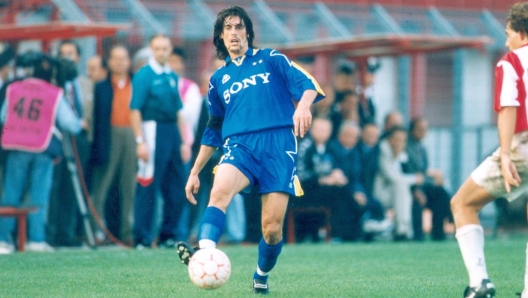 Moreno Torricelli nel 1996 in maglia Juve. Dfp