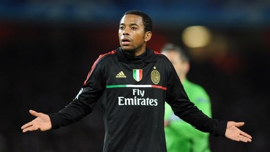 Robinho, 38 anni, qui in un’immagine ai tempi della sua avventura milanista