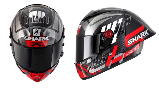 Lo Shark Race-R Pro Gp 06 con grafica replica Zarco Winter Test