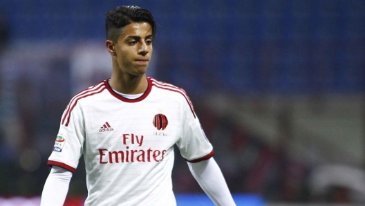 Hachim Mastour  con la maglia del Milan nel 2015