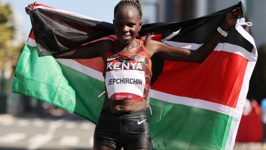 Maratona di Boston 2023 favorita Peres Jepchirchir