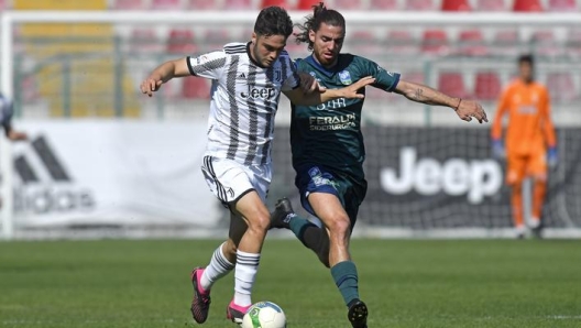 Feralpi Salò con la Juve Next Gen. GETTY