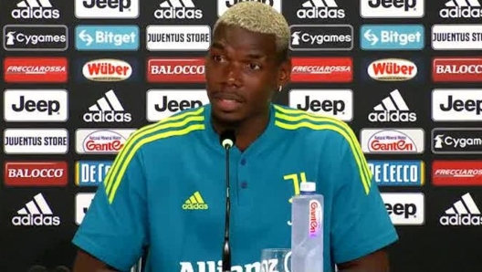 Paul Pogba torna a vestire la maglia della Juve a parametro zero dopo 6 anni al Manchester United e parla alla conferenza stampa di presentazione del suo legame con i colori bianconeri. Guarda il video