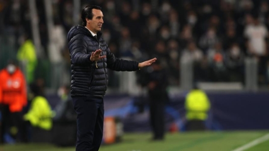 Il tecnico spagnolo dl Villarreal, Unai Emery, vera bestia nera delle squadre italiane in Europa parla dopo la vittoria per 3-0 in casa della Juve nel ritorno degli ottavi di finale di Champions League