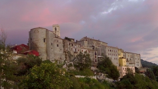 Rocca Massima by Flying in the sky