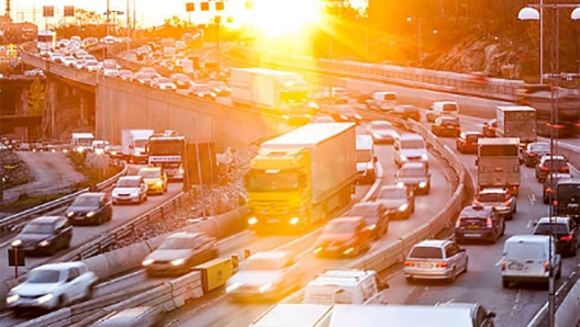 Traffico autostrada 25 aprile