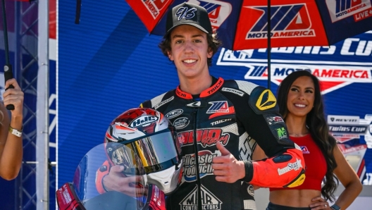 Gus Rodio, sempre più capoclassifica nella Twins Cup del MotoAmerica