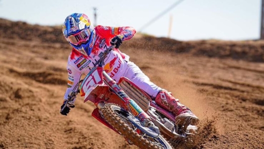 Jorge Prado in azione su Gas Gas (Instagram Jorge Prado)