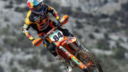 Jeffrey Herlings impegnato con la sua Ktm (Instagram Jeffrey Herlings)