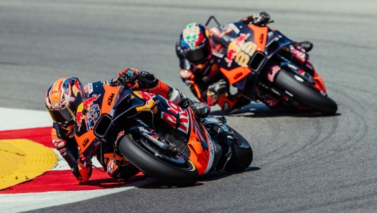 Jack Miller e Brad Binder, piloti 2023 del team ufficiale KTM Red Bull