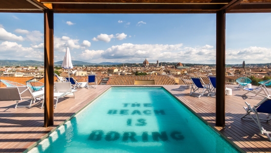 #Firenze #sky #view from teh The Student Hotel #terrace.