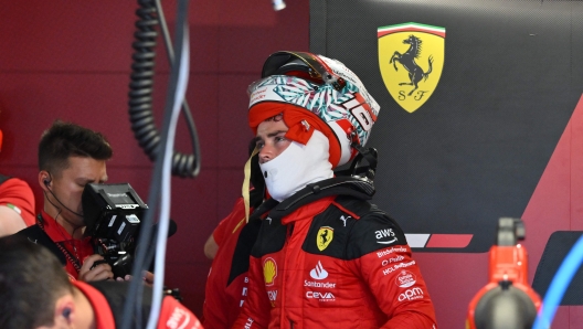 Charles Leclerc a Miami parte settimo. AFP