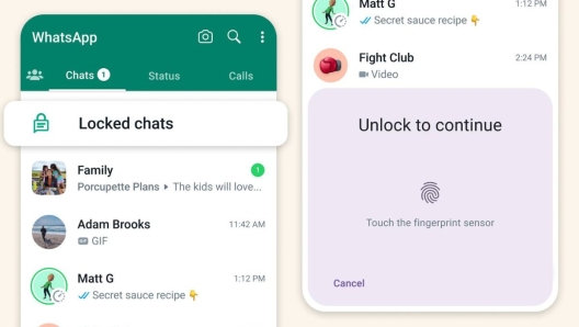 WhatsApp introduce "Chat Lock": una funzione per proteggere le conversazioni private