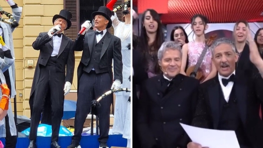 Fiorello e Claudio Baglioni compleanno