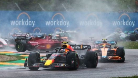 Le F1 in azione a Imola