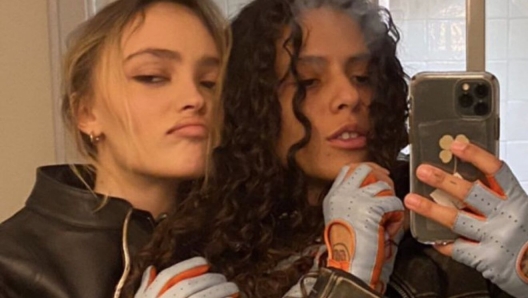 Lily-Rose Depp e la rapper 070 Shake