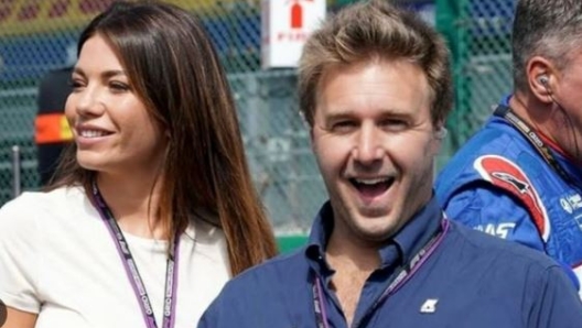 Davide Valsecchi con Federica Masolin, voci F1 per Sky Sport