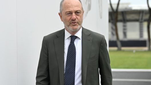 Il presidente della FITP, Angelo Binaghi, durante lÕevento Vita da Campioni, al Foto Italico, Roma, 18 maggio 2023. ANSA/RICCARDO ANTIMIANI