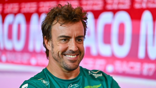 MONTE-CARLO, MONACO - MAY 25: Fernando Alonso of Spain and Aston Martin F1 Team attends the Drivers Press Conference during previews ahead of the F1 Grand Prix of Monaco at Circuit de Monaco on May 25, 2023 in Monte-Carlo, Monaco. (Photo by Dan Mullan/Getty Images)