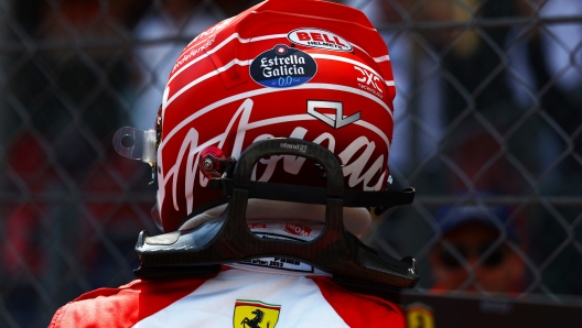 MONTE-CARLO, MONACO - MAY 28: Charles Leclerc of Monaco and Ferrari prepares to drive on the grid during the F1 Grand Prix of Monaco at Circuit de Monaco on May 28, 2023 in Monte-Carlo, Monaco. (Photo by Mark Thompson/Getty Images)