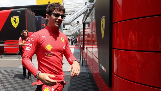 Charles Leclerc, quinto anno alla Ferrari. AFP