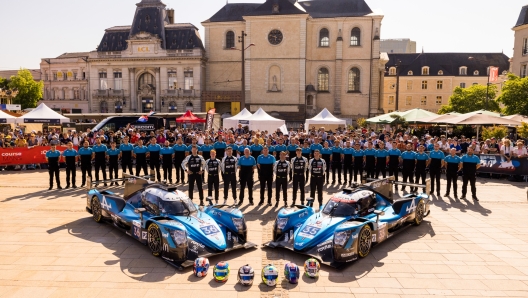 #36 ALPINE ELF TEAM / Oreca 07 - Gibson - #35 ALPINE ELF TEAM / Oreca 07 - Gibson - 24h of Le Mans- Pesage - Place de la Republique - Le Mans - France -