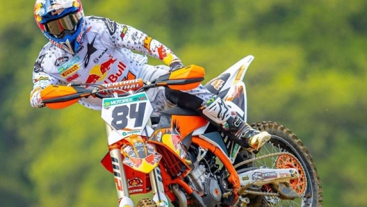 Jeffrey Herlings in azione con la Ktm (foto Instagram)