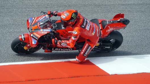 Foto Alessandro La Rocca/LaPresse 09-06-2023,    GRAN PREMIO D'ITALIA Oakley Sport-Motociclismo-Motomondiale  GRAN PREMIO D'ITALIA Oakley- Autodromo Internazionale del Mugello- 2023-MotoGP-FP1-FP2 in the photo: Francesco Bagnaia- Ducati  Photo Alessandro La Rocca/ LaPresse 2023 09 June,    GRAN PREMIO D'ITALIA Oakley Sport- Motomondiale GRAN PREMIO D'ITALIA Oakley- Autodromo Internazionale del Mugello- 2023- MotoGP- FP1 -FP2 in the photo: Francesco Bagnaia- Ducati