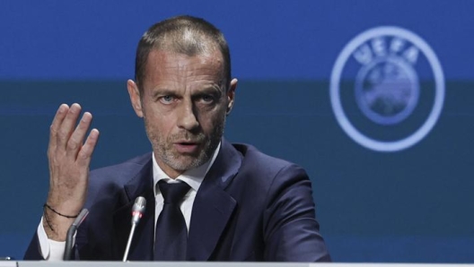 Aleksander Čeferin, presidente dell'Uefa EPA