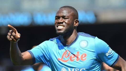 Koulibaly col Napoli. Getty